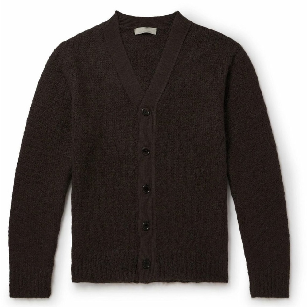 Amomento - Grandpa Mohair-Blend Cardigan - Picture 2 of 7